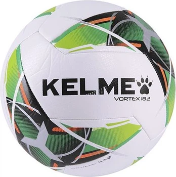 Футбольный мяч Kelme VORTEX 18.2 бело-салатовый Размер 4 9886120.9127