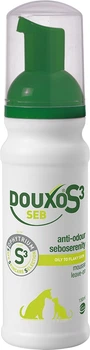 Лікувальний мус Ceva Douxo S3 Seb Дуксо S3 Себ для жирної шкіри собак і кішок себорегулювальний без запаху 150 мл (3411113007249)