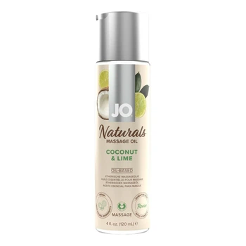 Масажна олія System JO - Naturals Massage Oil - Coconut & Lime 120 мл
