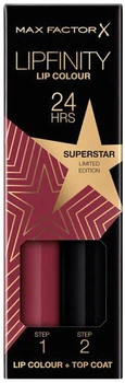 Помада Max Factor Lipfinity 2 Step стійка 86 Superstar (3614229457780)