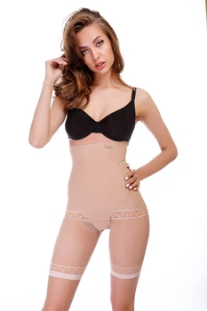 Жіночі подовжені труси Leilieve 4635 Noisette 54(4XL) Тілесний