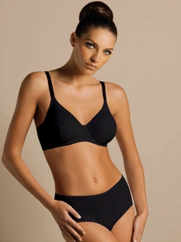 Черные высокие трусы кюлот Laura Biagiotti 90227 Nero 50(XXL) Черный
