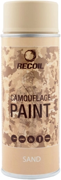 Краска для оружия маскировочная аэрозольная RecOil Песок 400 мл (8711347250981)