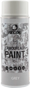 Фарба для зброї маскувальна аерозольна RecOil Сіра 400 мл (8711347251001)