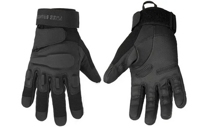 Военные перчатки тактические спорт охота с закрытыми пальцами (473155-Prob) ХL Черные