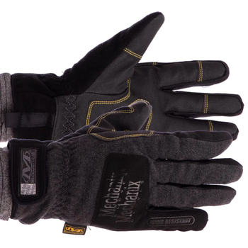 Закрытые велосипедные перчатки тактические теплые текстильные спорт охота (473149-Prob) ХL Чёрные