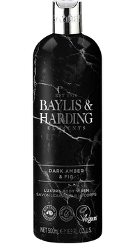 Парфюмированный гель для душа Baylis & Harding Elements Dark Amber & Fig Luxury Body Wash 500 мл