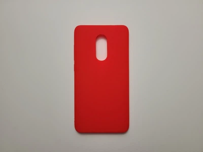 Чехол TPU Matte для Xiaomi Redmi Note 4x бампер красный