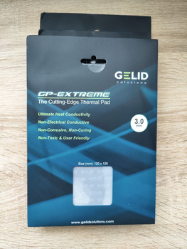 Термопрокладка Gelid GP-Extreme 120х120х3 мм 12w/mk