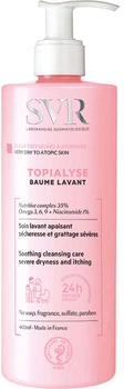 Balsam do ciała SVR Topialyse Lavant oczyszczający do skóry suchej i atopowej 400 ml (3401360215849)