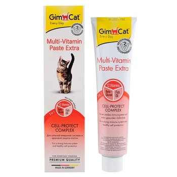 Паста Gimborn GimCat Мультивитамин Extra для котов 200 г (4002064401898 / 4002064421643)