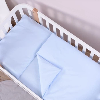 Змінна постіль в ліжечко Baby Veres блакитна спальне місце 120х60 см 153.5.004