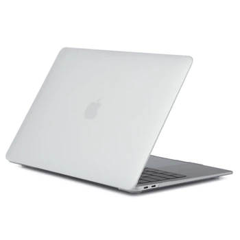 Пластиковый матовый чехол-накладка DDC для MacBook Air M2/M3 13.6" 2022-2024 A2681/A3113 Прозрачный матовый (DA2681-CL)