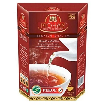 Pekoe чай черный среднелистовой Mohan 250 гр