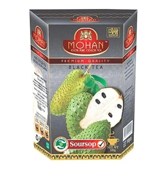 Черный чай с саусепом крупнолистовой Mohan 100 гр