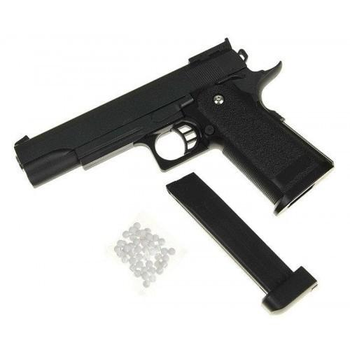 Страйкбольный пистолет "Colt M1911 Hi-Capa" Galaxy G6 металл