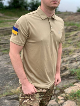 Тактическая футболка поло Vogel,военная футболка Coolmax L