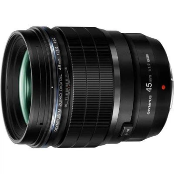 Об'єктив Olympus ET-M4512 45мм 1:1.2 PRO Чорний (V311090BW000)