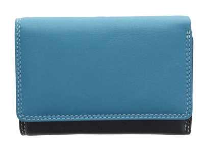 Женский кожаный кошелек Visconti RB39 - Biola (blue multi)