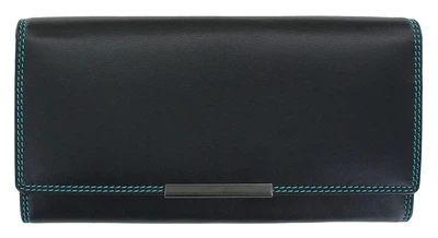 Жіночий шкіряний гаманець Visconti R11 - Paloma Black Rhumba