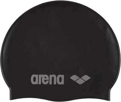 Шапка для плавания Arena CLASSIC SILICONE JR (91670-055) черный Дет OSFM