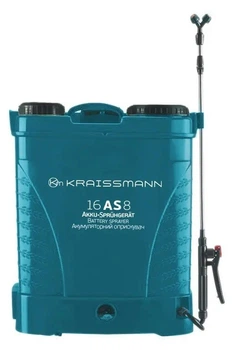 Аккумуляторный опрыскиватель KRAISSMANN 16 AS 8