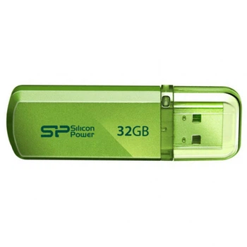 Флеш-накопичувач SiliconPower USB 2.0 Helios 101 32Gb Green (SP032GBUF2101V1N)