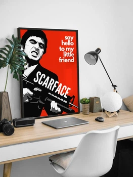 Постер фільму Scarface / Обличчя зі шрамом (SF)