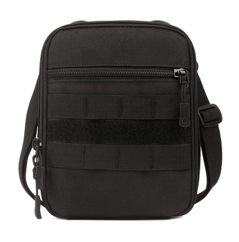 Подсумок тактический на сумку, рюкзак, пояс Protector Plus EDC A007 black