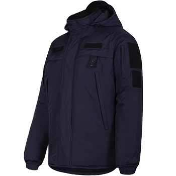 Куртка тактическая зимняя Patrol nylon dark blue (темно-синяя ДСНС и др.) Camo-tec Размер 62-64