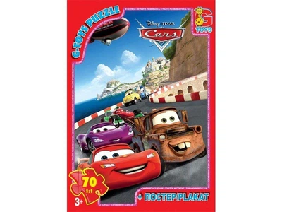 Пазли Тачки 70 ел Gtoys (Z10218) (130520)