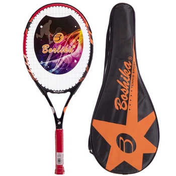 Ракетка для большого тенниса Boshika Ezone Action 670 с чехлом Black-Orange