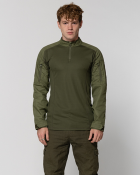 Боевая тактическая рубашка Убакс Ubacs зеленая хаки размер M/48
