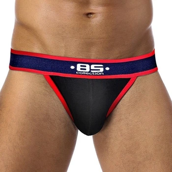 Чоловічі труси-джоки, стринги ORLVS BS-03-137 2XL Чорні