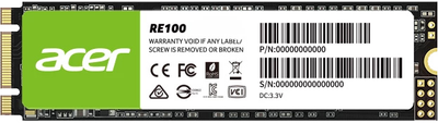 SSD диск Acer RE100 512GB M.2 2280 SATAIII 3D NAND TLC (BL.9BWWA.114)