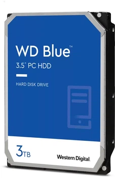 Dysk twardy Western Digital Niebieski 3TB 5400rpm 256MB WD30EZAZ 3.5 SATA III (0718037859484)