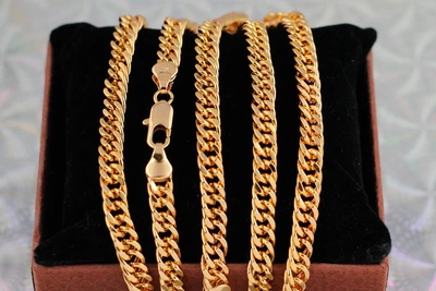 Цепь Xuping Jewelry кобра 45 см 6 мм золотистая