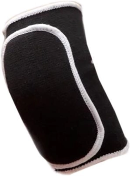 Налокітник спортивний еластичний Champion з м'якою подушкою чорний 2 шт (А00288)