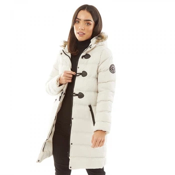 Пуховик Brave Soul Wizard Long Padded Stone Off White, XL (50) (10347626)