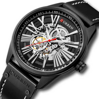 Наручные часы AlexMosh мужские Curren All Black (1011)