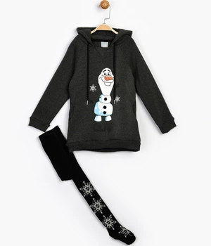 Длинный худи (с колготами) Олаф 98 см (3 года) Disney FZ16278 Черный 8691109830883