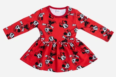 Платье Minnie Mouse Disney 80-86 см (12-18 мес) MN18380 Красный 8691109932600