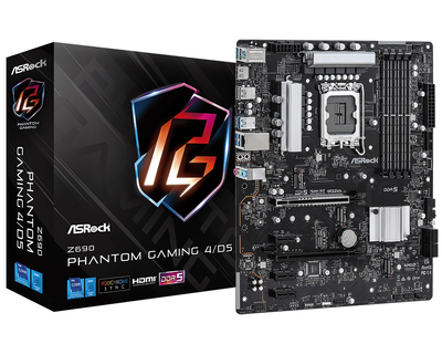 Материнська плата ASRock Z690 PHANTOM GAMING 4/D5