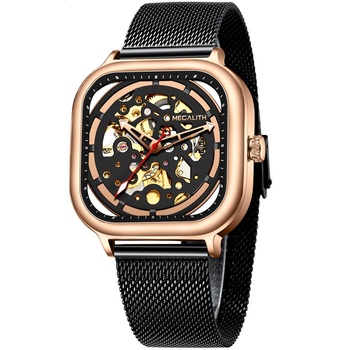Годинник Megalith 8202M Black-Cuprum