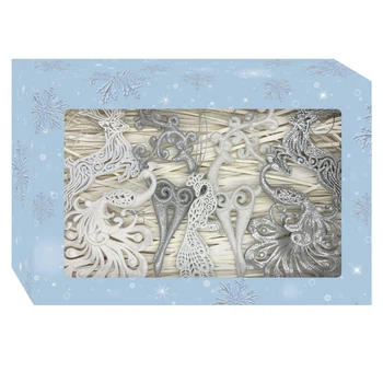 Набір ялинкових іграшок Christmas box-20 MIS LT 30x20x6 cm