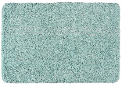 Килимок для ванної Wenko Mélange Turquoise 60 x 90 см, мікрофібра, бірюзовий