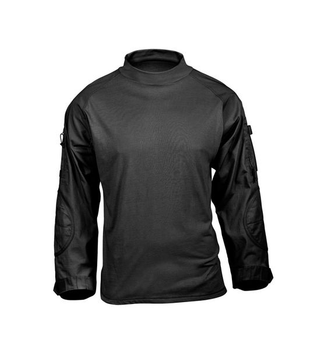 Тактична сорочка Rothco Tactical Airsoft Combat Shirt Чорний ХL 2000000089928