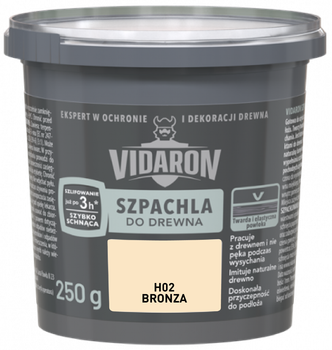 Шпаклівка акрилова для дерева Vidaron береза H02 250 г