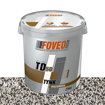 Мозаичная штукатурка FOVEO TECH TD50 зерно MS 116 (1,0 -1,6 мм) 25 кг