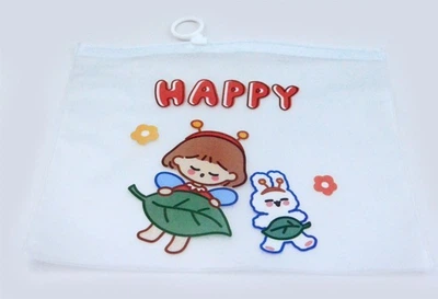 Косметичка прозора CS1141 дитяча Happy 21х16,8 см CS